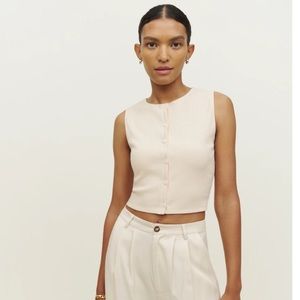 Reformation Marleigh Knit Top